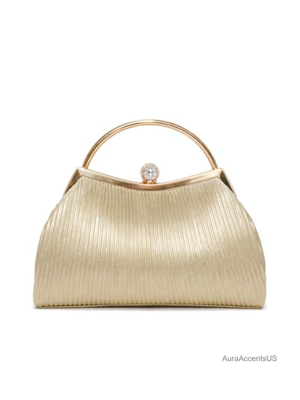 Women's Evening Bag Clutch Purse with Chain Rhinestone Clasp Party Prom Sparkly